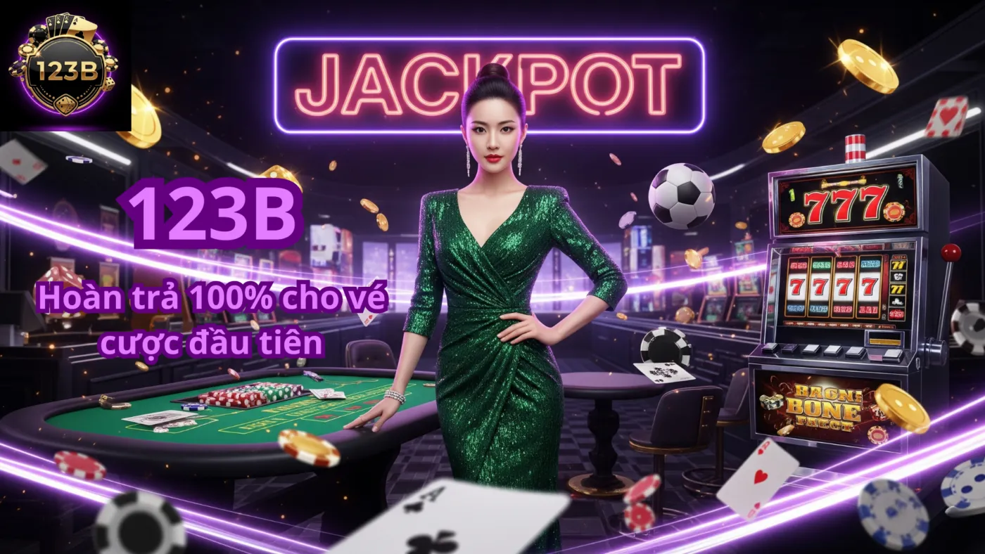 123b hoàn trả 100% cho vé cược đầu tiên
